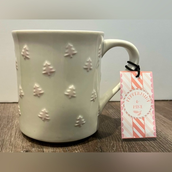 Peppermint & Pine Other - Peppermint & Pine Pink Tree Mug-NWT